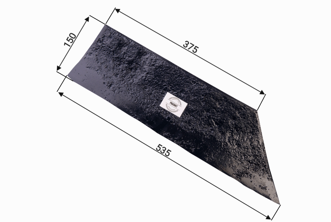 Lemiesz-bez-otworow-1023-kuty-dwa-razy-poklepany-4.6KG