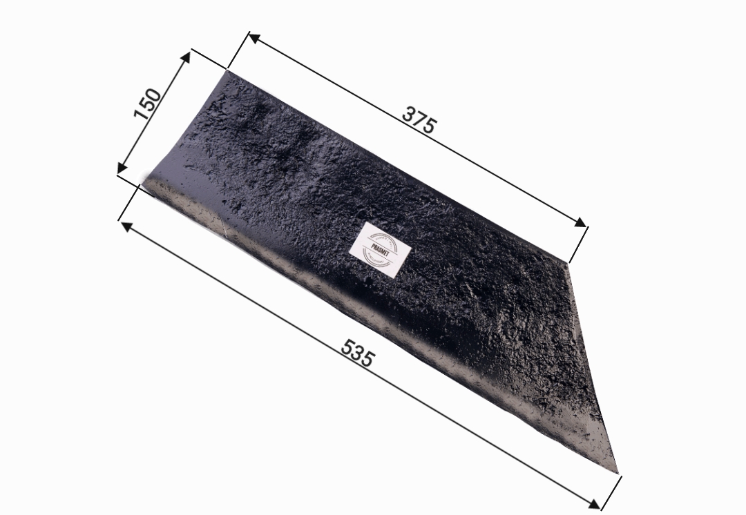 Lemiesz-bez-otworow-1023-kuty-dwa-razy-poklepany-ostrzony-4.6KG